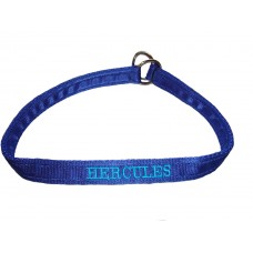 Personalised Embroidered Dog Choker -1" Wide